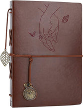 OBTAIN Photo Album leather cover closeup highlights durable craft for lasting memories