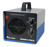 OdorFree Villa 3000 front view shows the unit ready for large-space odor treatment.