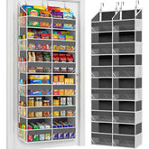 Ofiray-Home over the door organizer with 6 tiers and 12 compartments for easy organization.