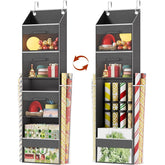 Ofiray-home over-door wrap organizer with 3 drawers and side pockets keeps supplies organized and accessible.