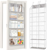 Ofiray-Home over the door organizer with five tiers for clutter-free entryways