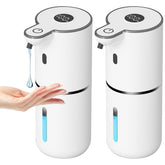 OHIFAST two-pack front view of dispenser, touchless operation for quick handwashing.