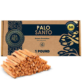 OLA BLUE Palo Santo bulk sticks, 4-inch pack for smudging