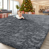 OLANLY 8x10 rug plush pile for cozy living room comfort.