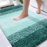 OLANLY bath mat 30x20 with soft-pile close-up for cozy foot comfort.