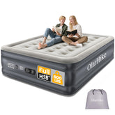 OlarHike full air mattress with built-in pump enables fast setup for overnight guests.