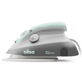 Oliso M3Pro with Solemate resting pad for wrist-friendly ironing sessions