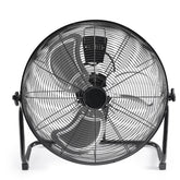 OLIXIS 18-inch high-velocity floor fan with steel frame for workshops