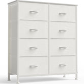 OLIXIS 8-drawer dresser with wood top offers spacious bedroom storage and clean lines