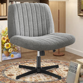 OLIXIS Criss Cross Chair armless swivel for flexible workspace and mobility.