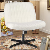 OLIXIS Criss Cross Chair with wide seat for comfortable study sessions