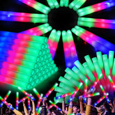 OLUPP foam glow sticks bulk pack ready for party lighting.