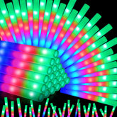 OLUPP foam glow sticks in multi-color modes brighten party lighting and crowd energy