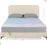 OneAmg Grounding Sheets king size closeup with silver fiber conductivity for grounding