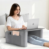 OPTIXCELL reading pillow with ergonomic arm rests for comfortable extended gaming sessions
