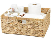 ORDELITE jumbo wicker basket with built-in handles for easy transport and storage