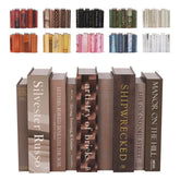 ORITZIO 9 Faux Books Earth on shelf showcases stylish storage.