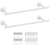 OROPY industrial pipe clothes rack wall-mounted two-pack for sturdy storage