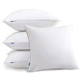 Oubonun 18x18 pillow insert with cotton cover offers breathable comfort for living room decor.