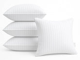 Oubonun 20x20 pillow insert with soft cotton cover for durable, fluffy cushions.