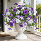 Ouddy Decor petunias branch bundle for outdoor color accent
