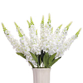 Ovveroche Delphinium long-stem silk flowers for tall centerpieces