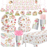 Owelleny fairy banner adds a magical touch to your party backdrop.