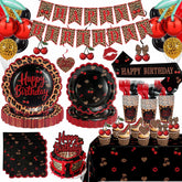 OWWOPATS cheetah print plates for bold party settings and effortless cleanup.