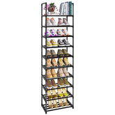 OYREL shoe rack assembly instructions shown in box for easy setup