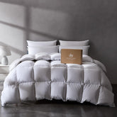 Pacific Coast luxury white goose down fiber comforter king size for year-round comfort.