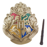 Paladone Hogwarts Crest lamp with wand remote adds magical ambiance
