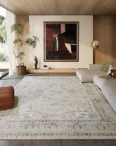 Palohom 8x10 living room rug with washable fabric for busy homes.