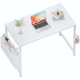 Pamray 32-inch desk front view showing compact profile for small spaces