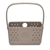 Parker Baby Co bath caddy quick-dry design keeps bath toys dry and organized.
