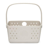 Parker Baby Co. bath caddy quick-dry design keeps bath toys organized after use.