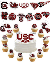 PartyKandy USC banner setup for easy game-day decorating and quick setup.
