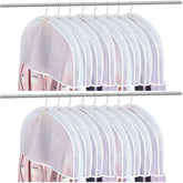 Patelai 24pc 2in gusseted shoulder covers shield hanging clothes from dust