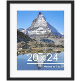 PEALSN 20x24 frame front view showing sturdy wooden construction for wall or tabletop display