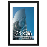 PEALSN 24x36 frame front view with clear panel protecting artwork