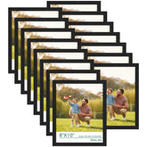 PEALSN 8x10 wall-gallery frame set for neat, cohesive photo displays.