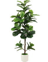 PEPEUNI 5ft artificial fiddle leaf fig tree for elegant indoor décor