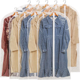 Perber all-clear garment bag 24x48 keeps suits visible and protected.