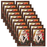 PETAFLOP 5x7 wooden frame for wall display, ideal for gallery photo arrangements.