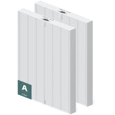 PETOX 115115 Filter A pack front view improves indoor air quality with reliable filtration.