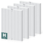 PETOX 116130 Filter H pack-4 for Winix purifiers demonstrates easy at-home replacement.