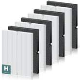PETOX 116130 Filter H pack ready for quick Winix 5500-2 replacement for cleaner air.