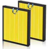 PETOX Vital 200S replacement filter pack in yellow for consistent air purification
