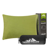 PEUJEW travel pillow compressible memory foam supports neck comfort on long flights