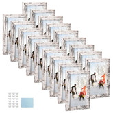 PHAREGE 4x6 distressed white picture frame in bulk for family photos