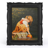 PHAREGE vintage 8x10 frame ornate mat, ideal for wall or desk display showcasing memories
